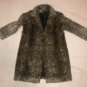 Leopard Cheetah Fur Coat